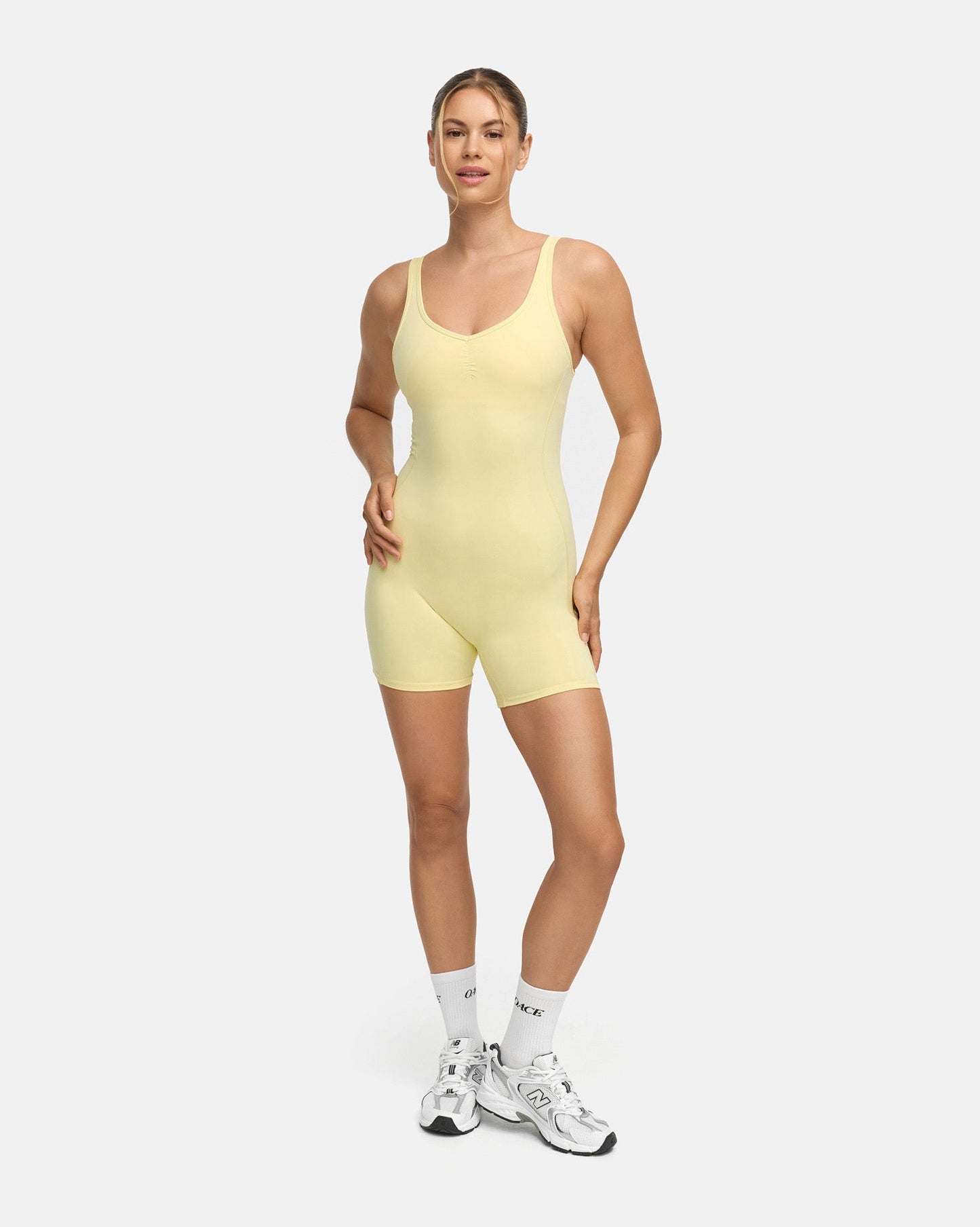 Aura Nylon Jumpsuit (short)