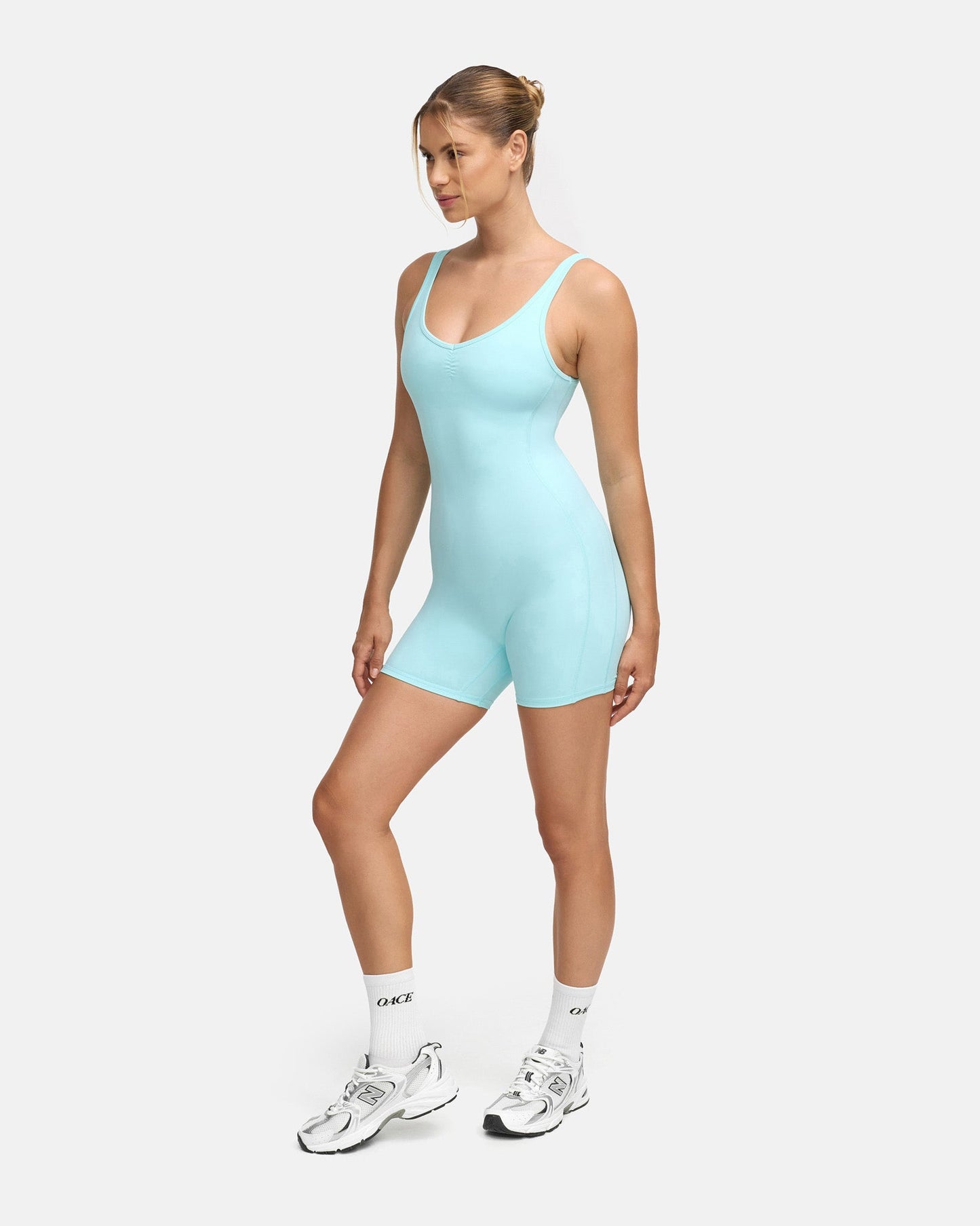 Aura Nylon Jumpsuit (short)