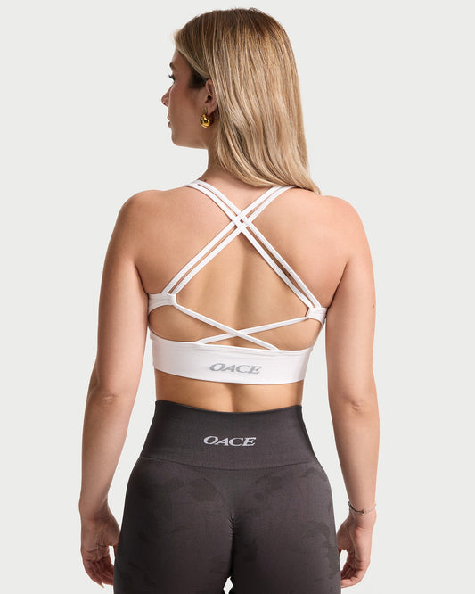 Double Crossed Back Bra