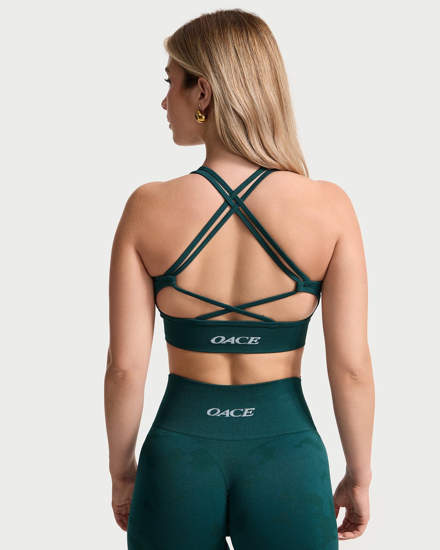 Double Crossed Back Bra