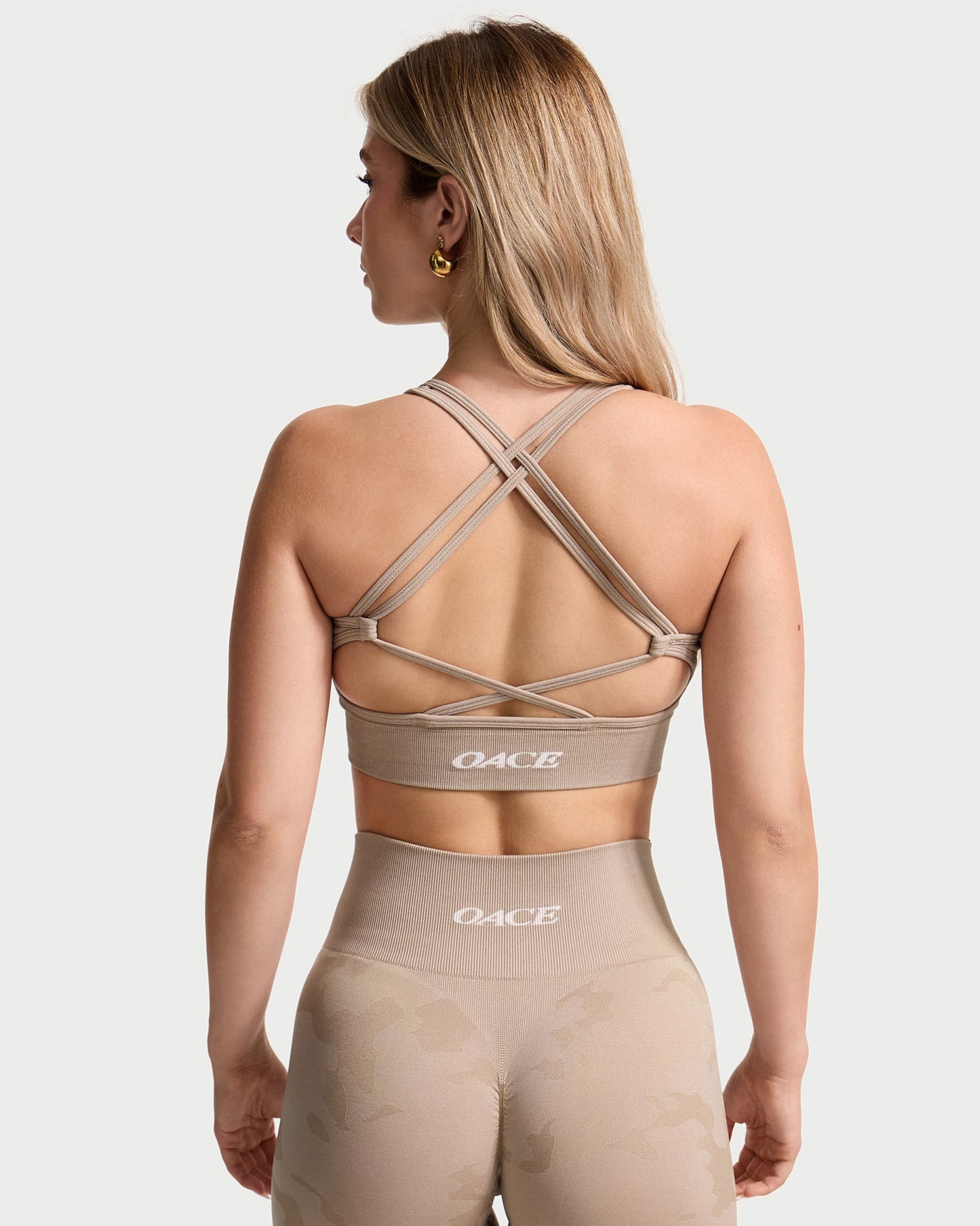 Double Crossed Back Bra