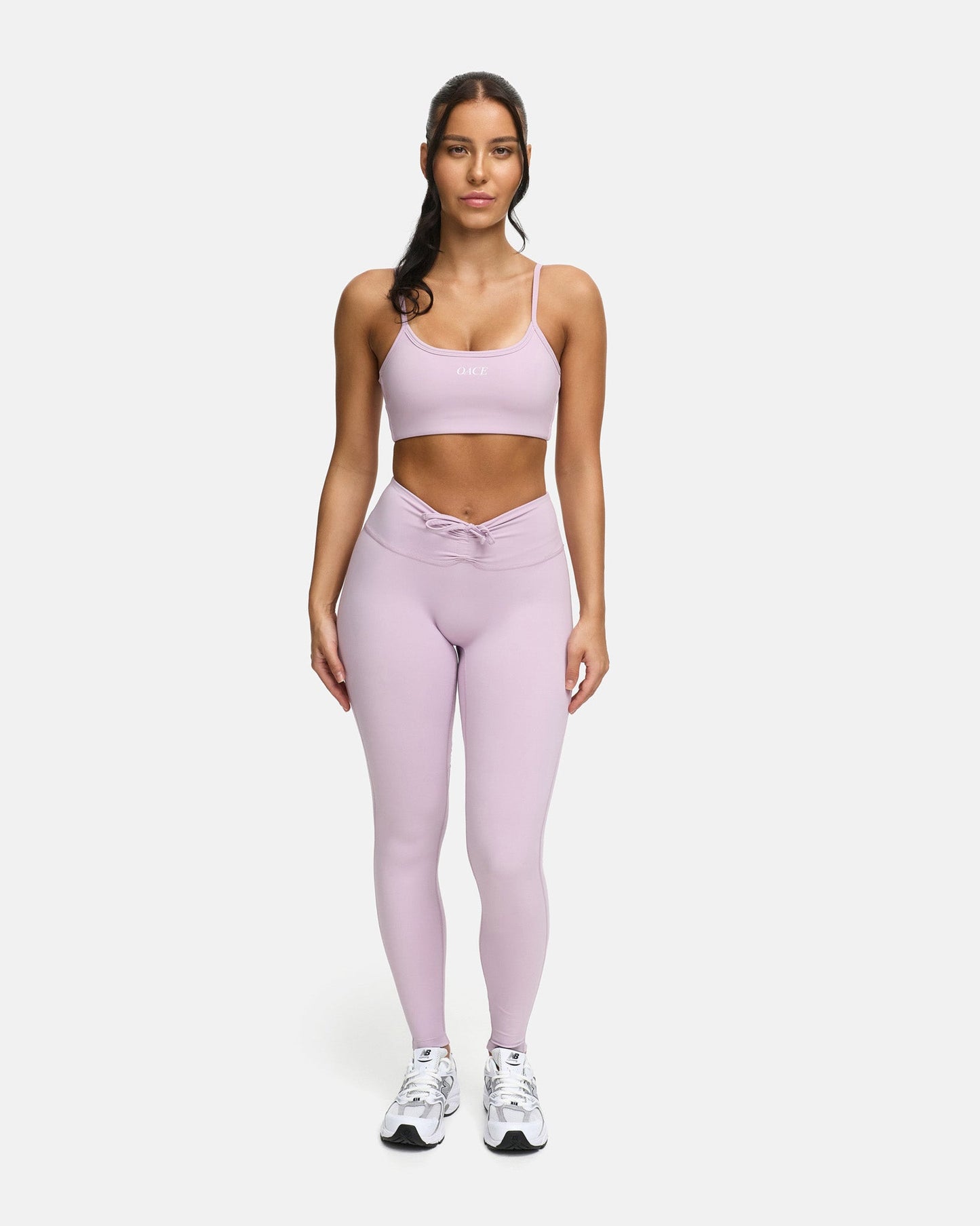 Aura Nylon Laced Leggings