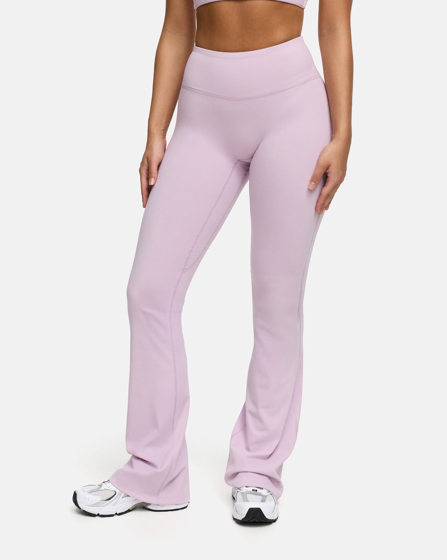 Aura Nylon Flared Leggings (Outlet)