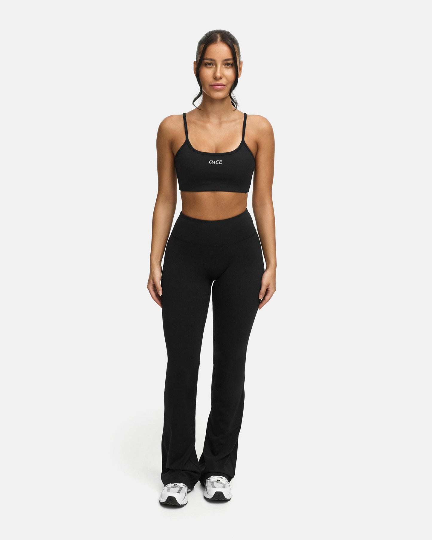 Aura Nylon Flared Leggings