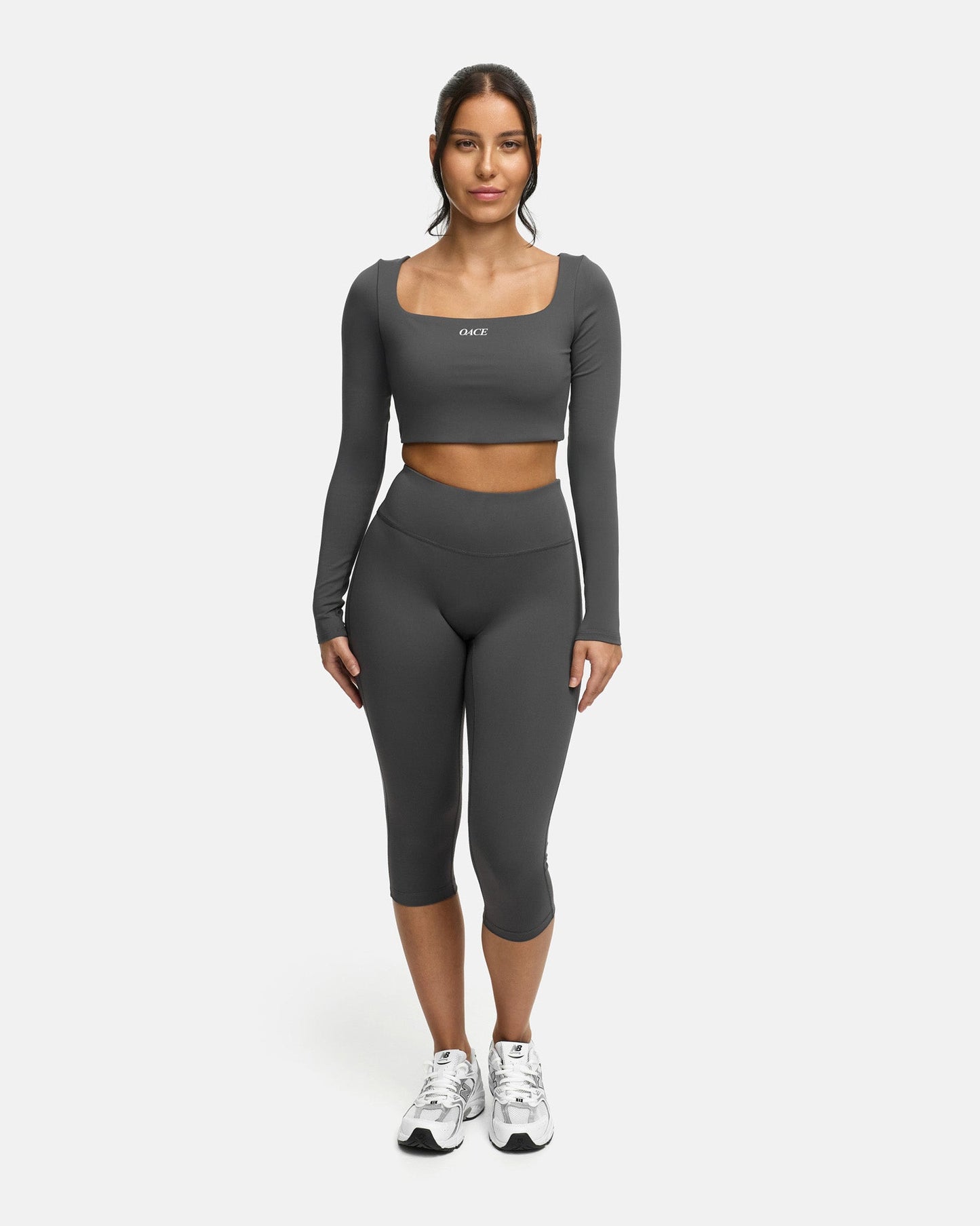 Aura Nylon Crop Leggings