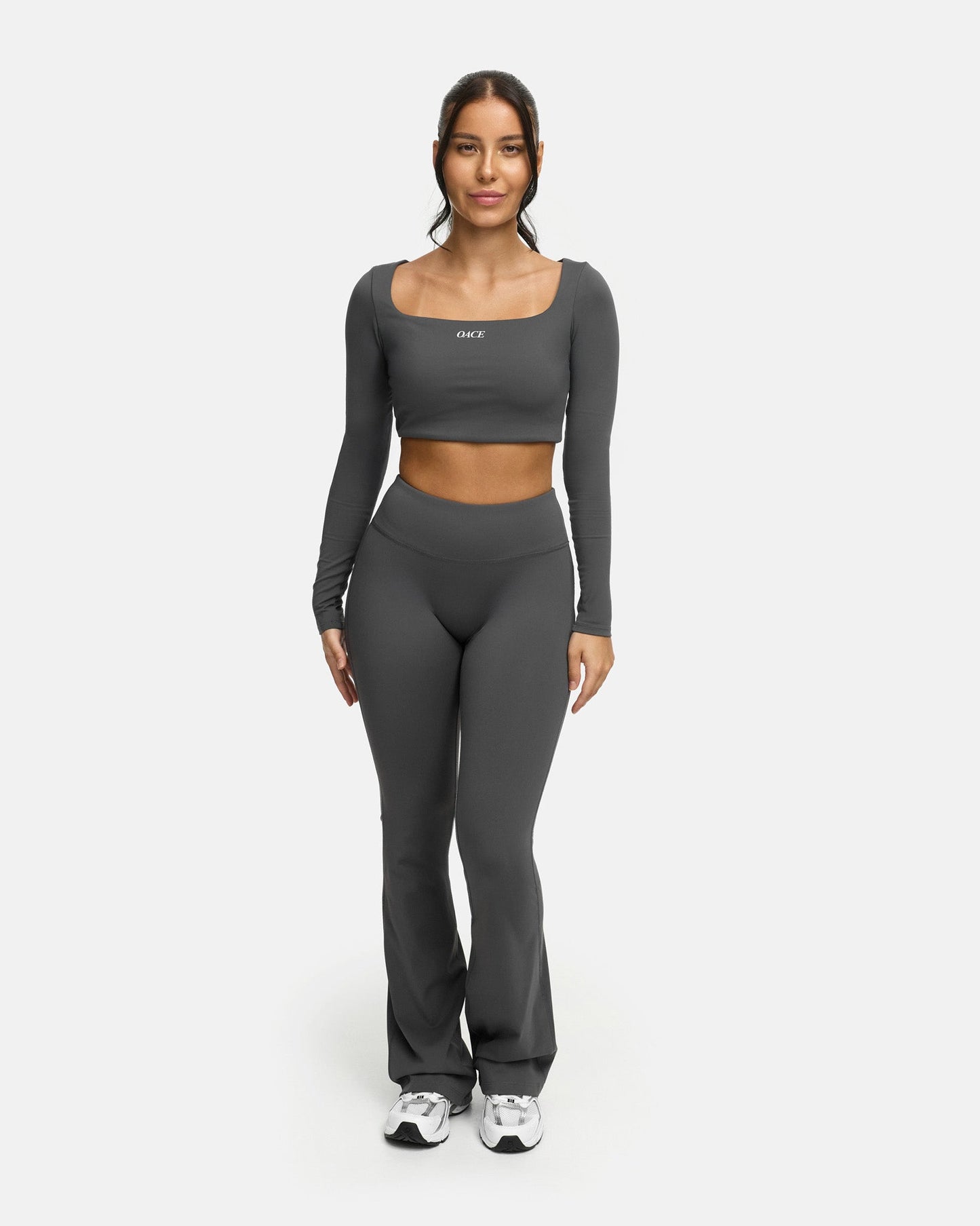 Aura Nylon Flared Leggings