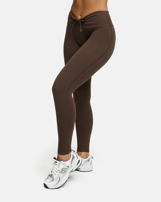Aura Nylon Laced Leggings
