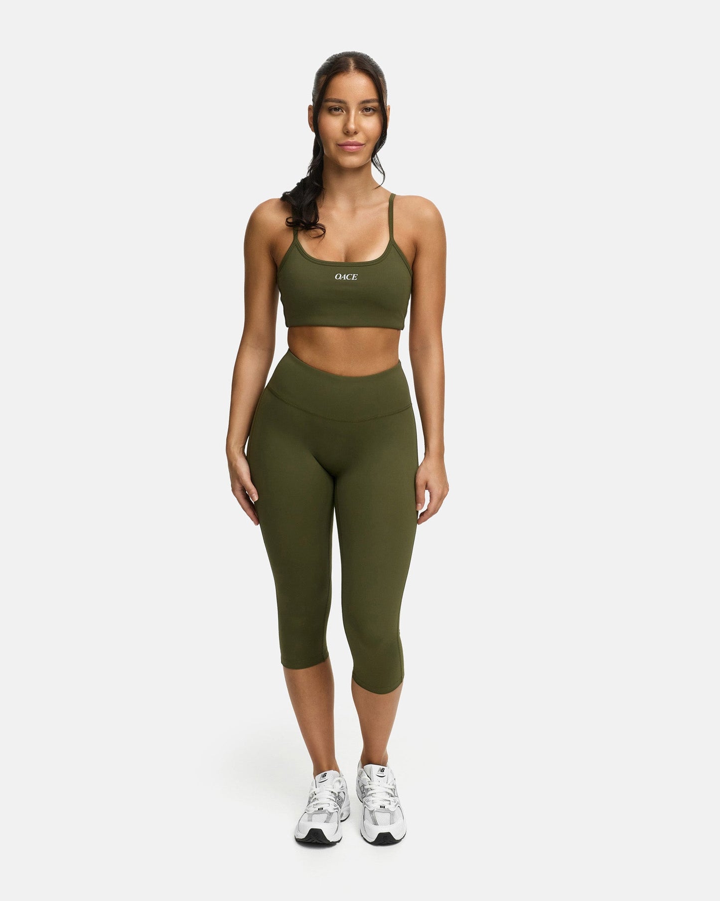 Aura Nylon Crop Leggings