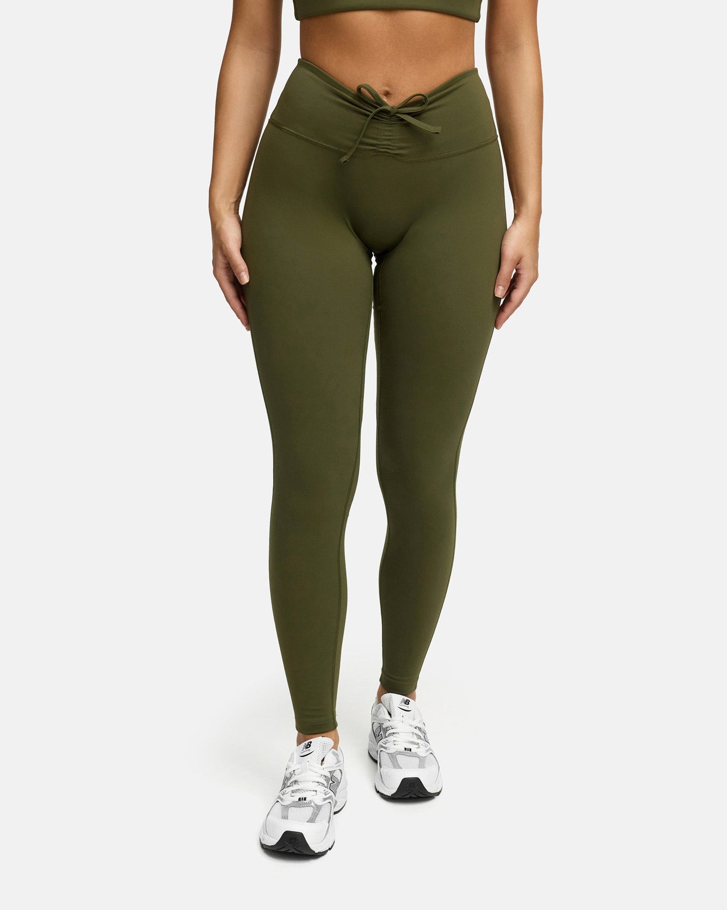 Aura Nylon Laced Leggings