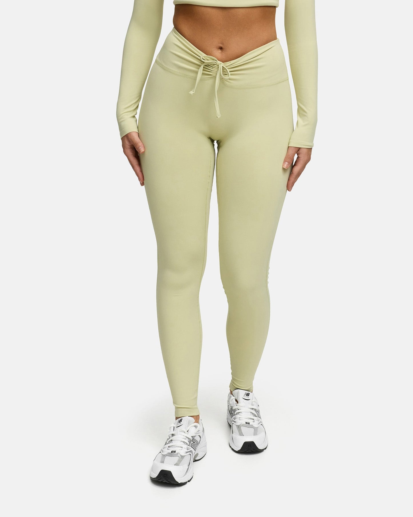 Aura Nylon Laced Leggings