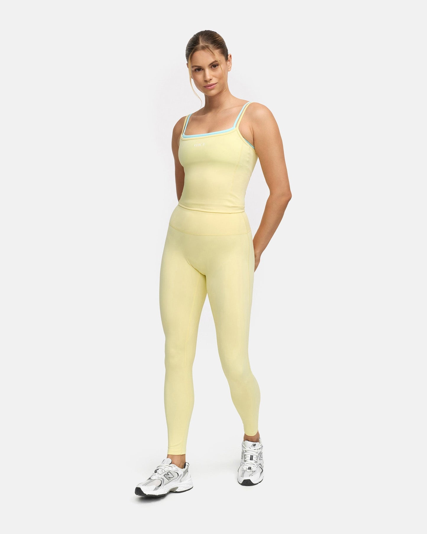 Aura Nylon Layered Top