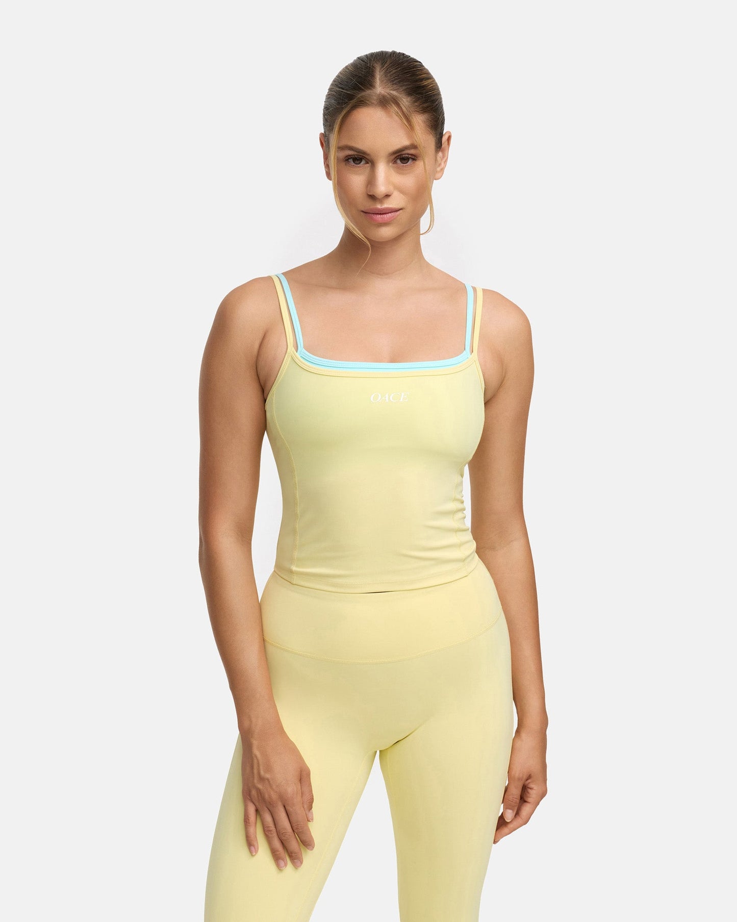 Aura Nylon Layered Top