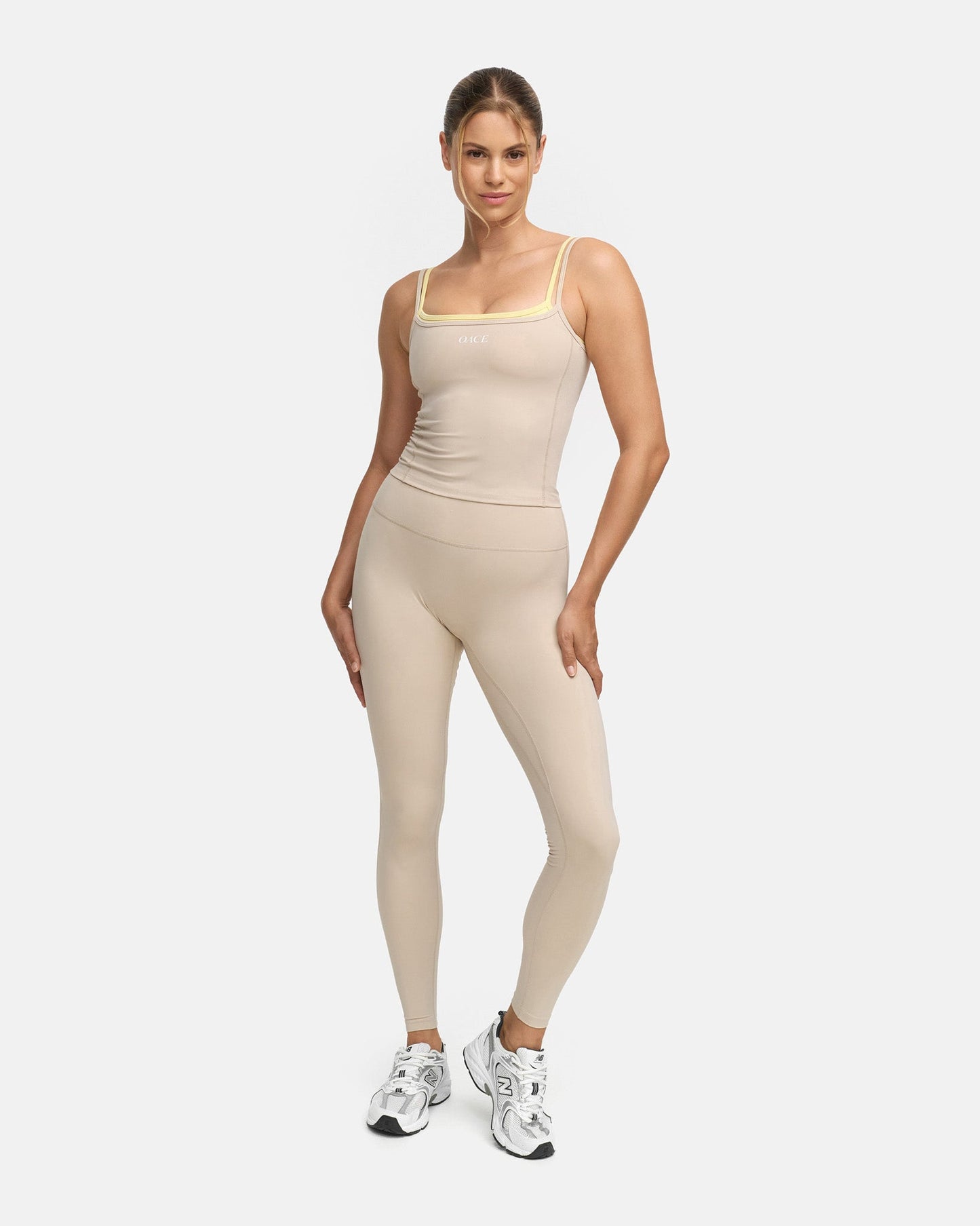 Aura Nylon Layered Top