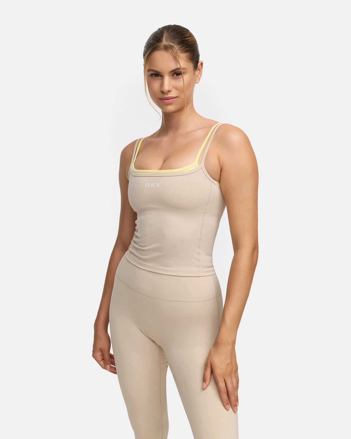 Aura Nylon Layered Top