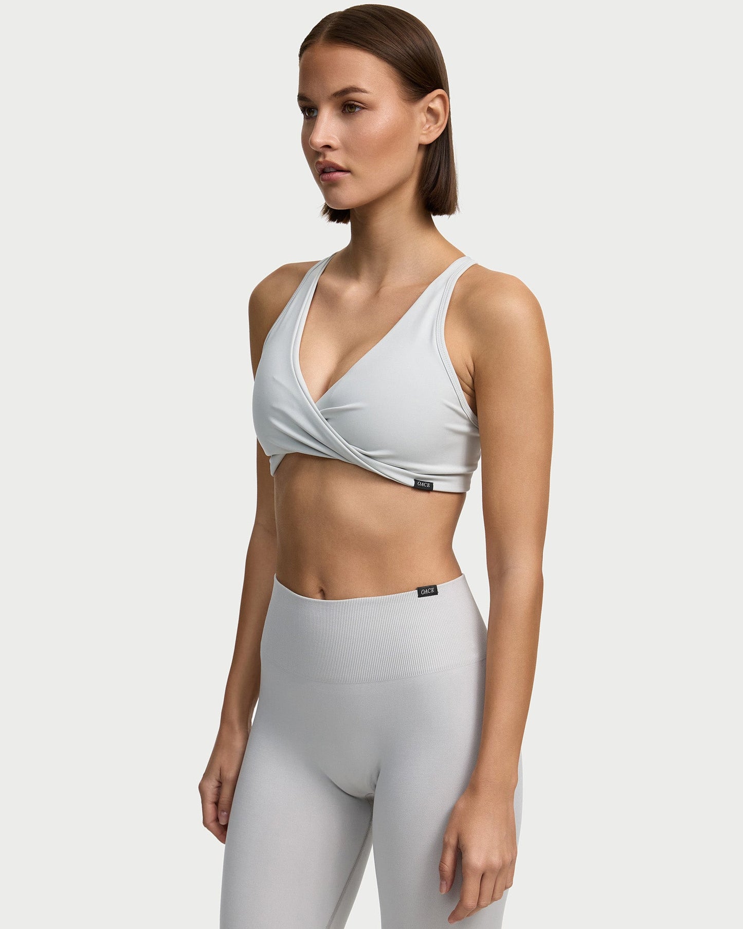 Appearance Twisted Nylon Bra