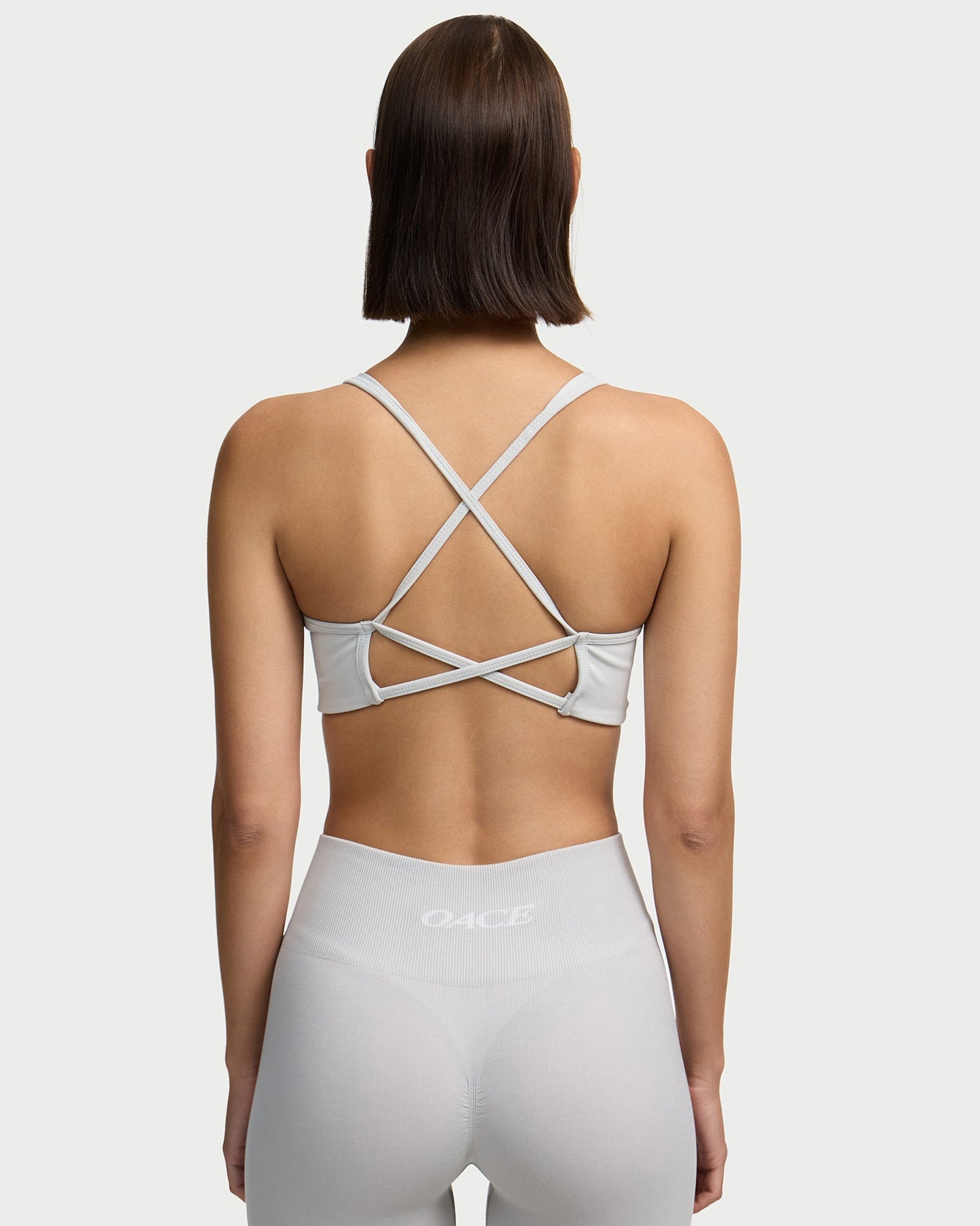 Appearance Twisted Nylon Bra