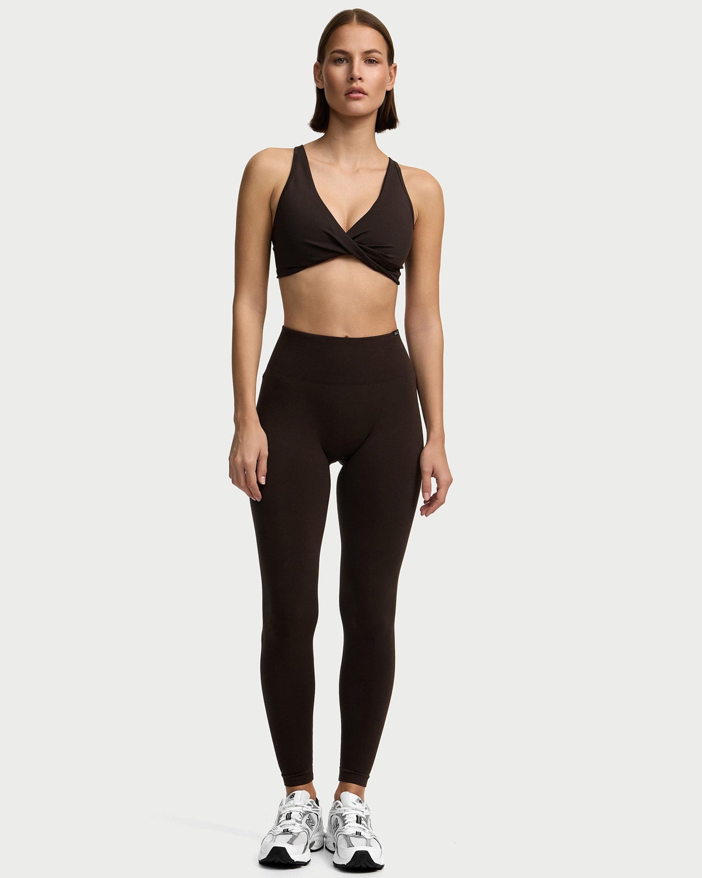 Appearance Twisted Nylon Bra