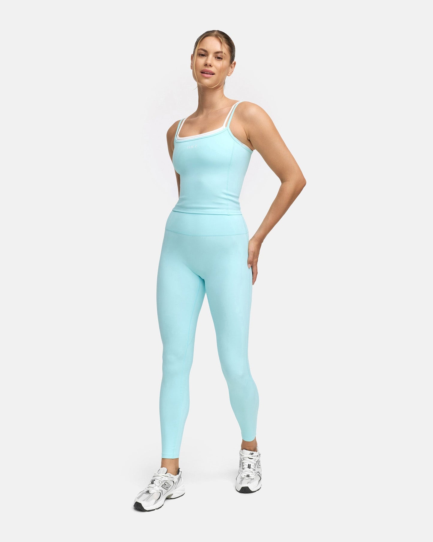 Aura Nylon Layered Top