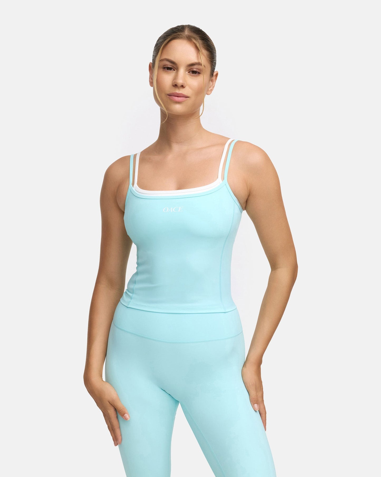 Aura Nylon Layered Top