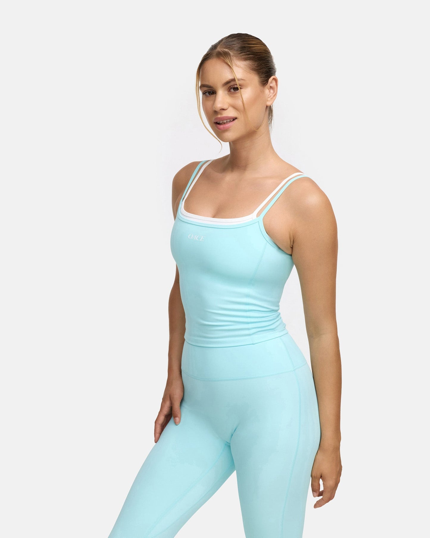 Aura Nylon Layered Top