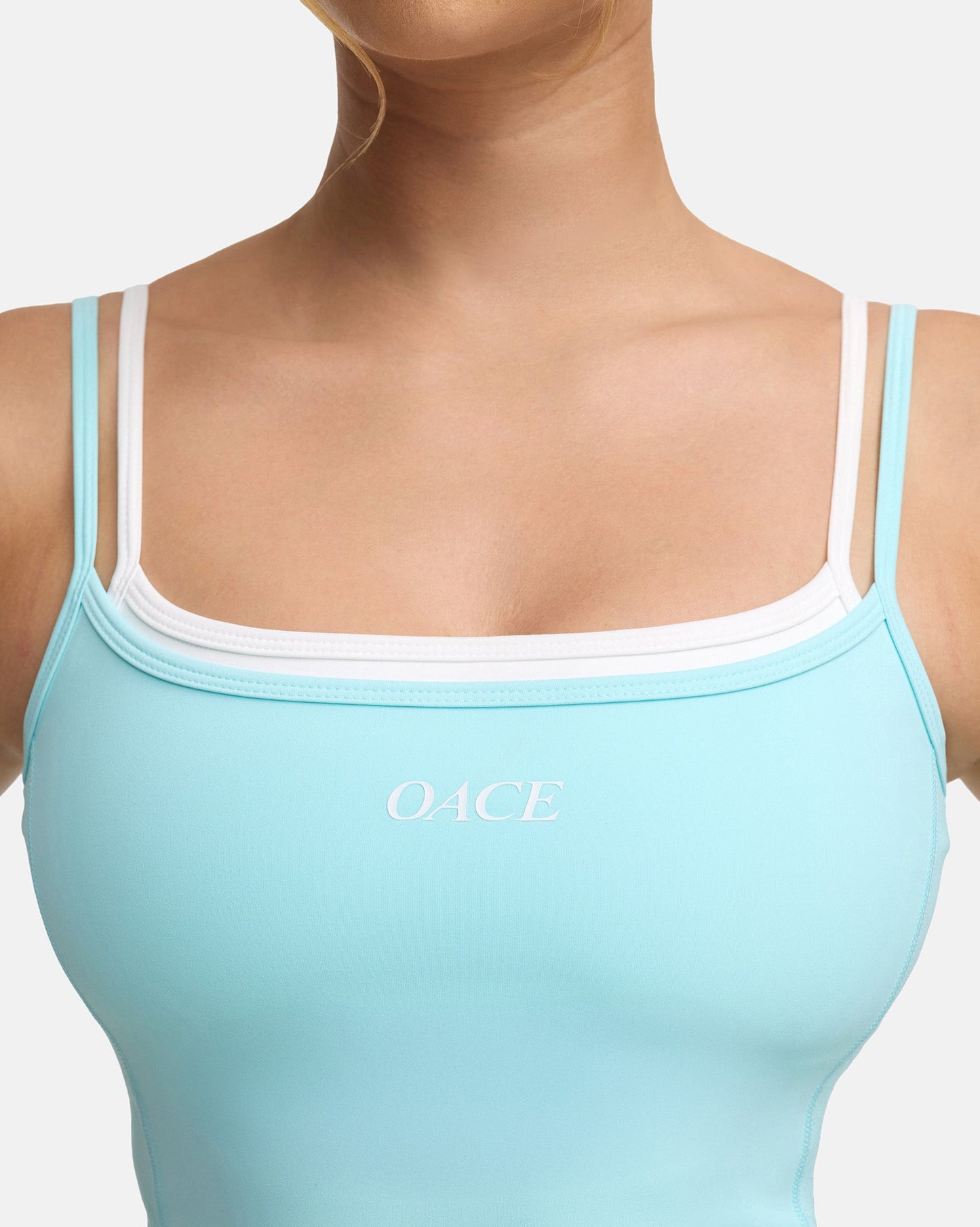 Aura Nylon Layered Top