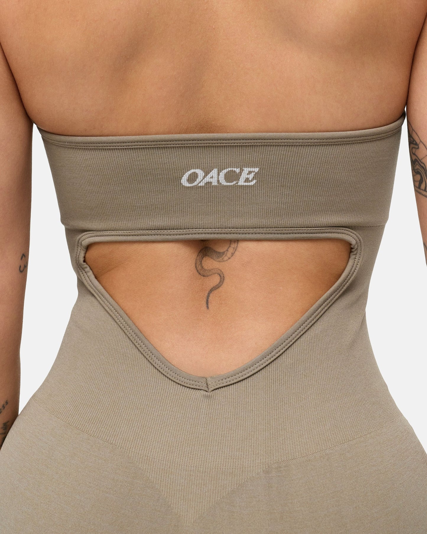 Toned Neckholder Onesie (long)