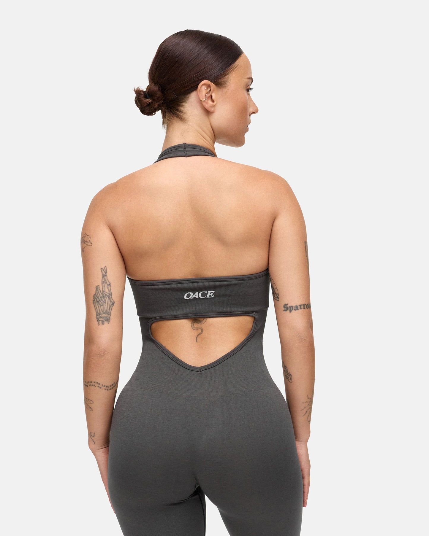 Toned Neckholder Onesie (long)