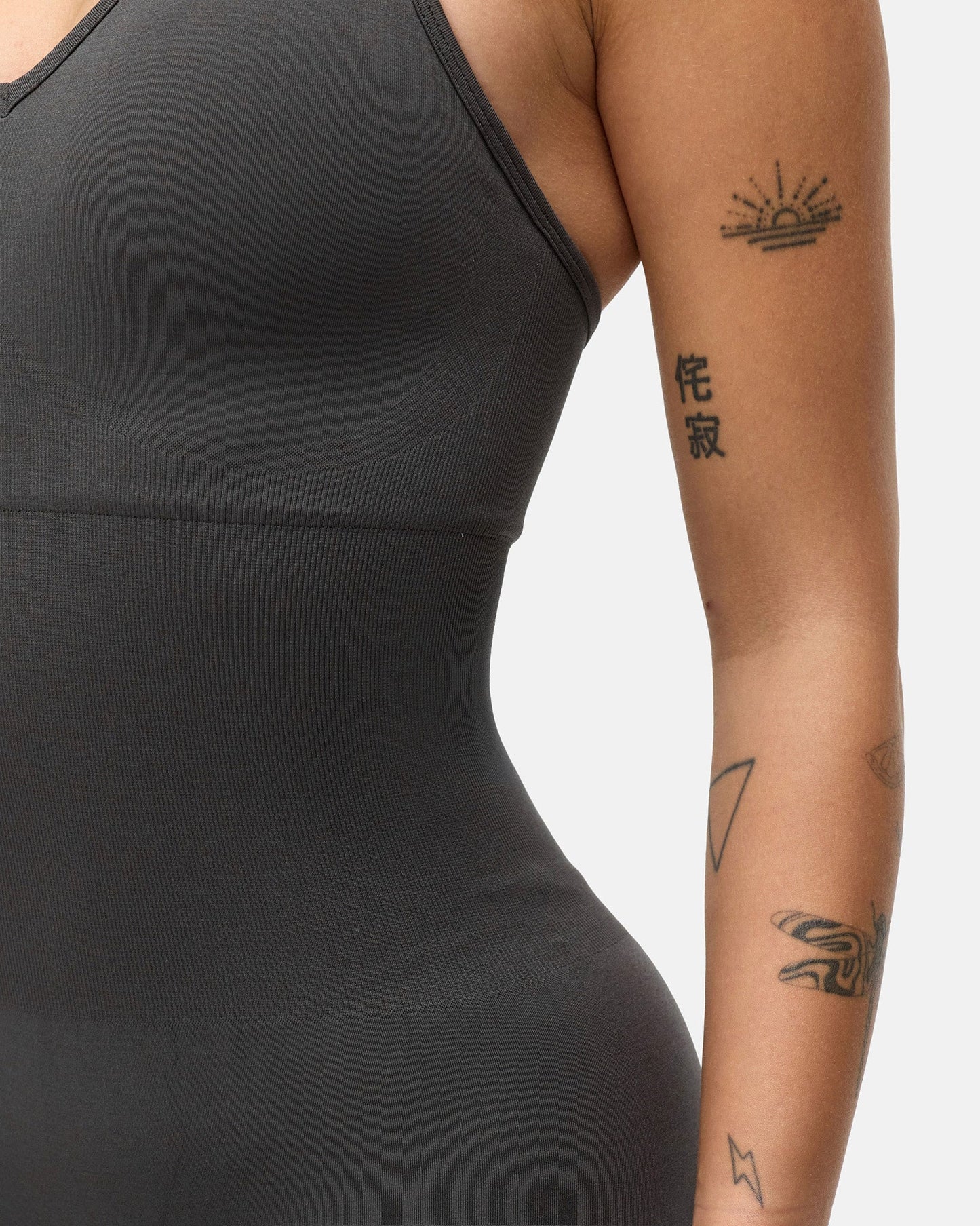 Toned Neckholder Onesie (long)