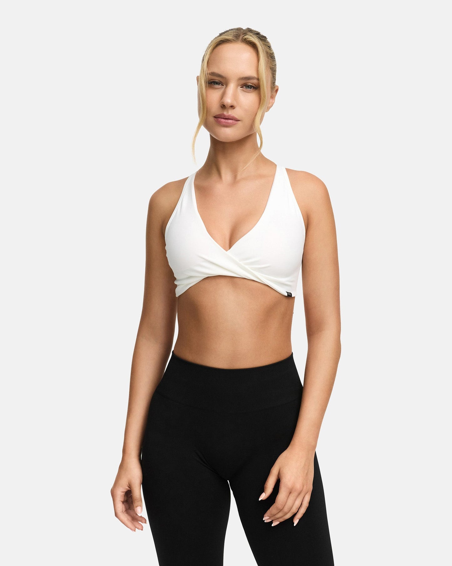 Appearance Twisted Nylon Bra