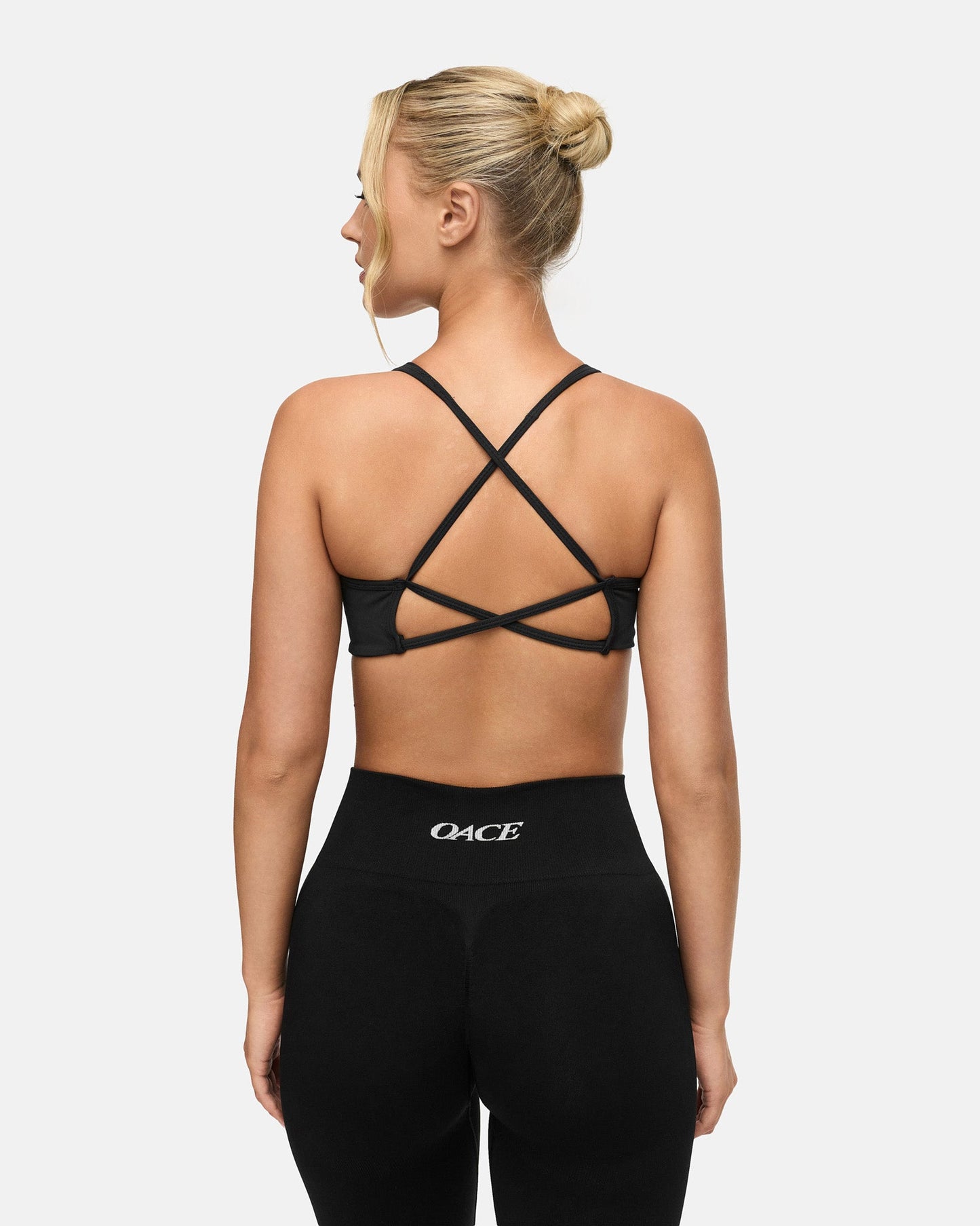 Appearance Twisted Nylon Bra