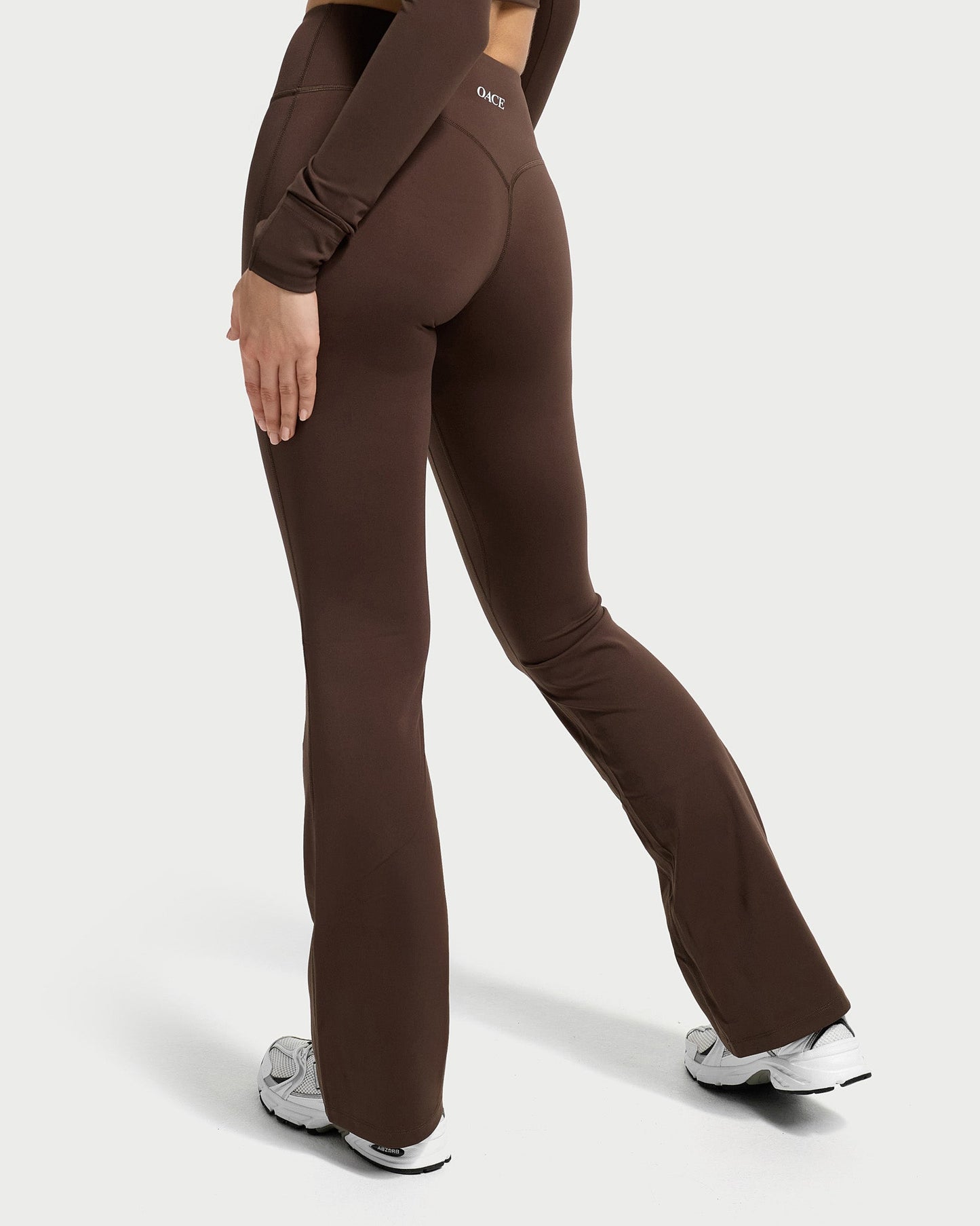 Aura Nylon Flared Leggings