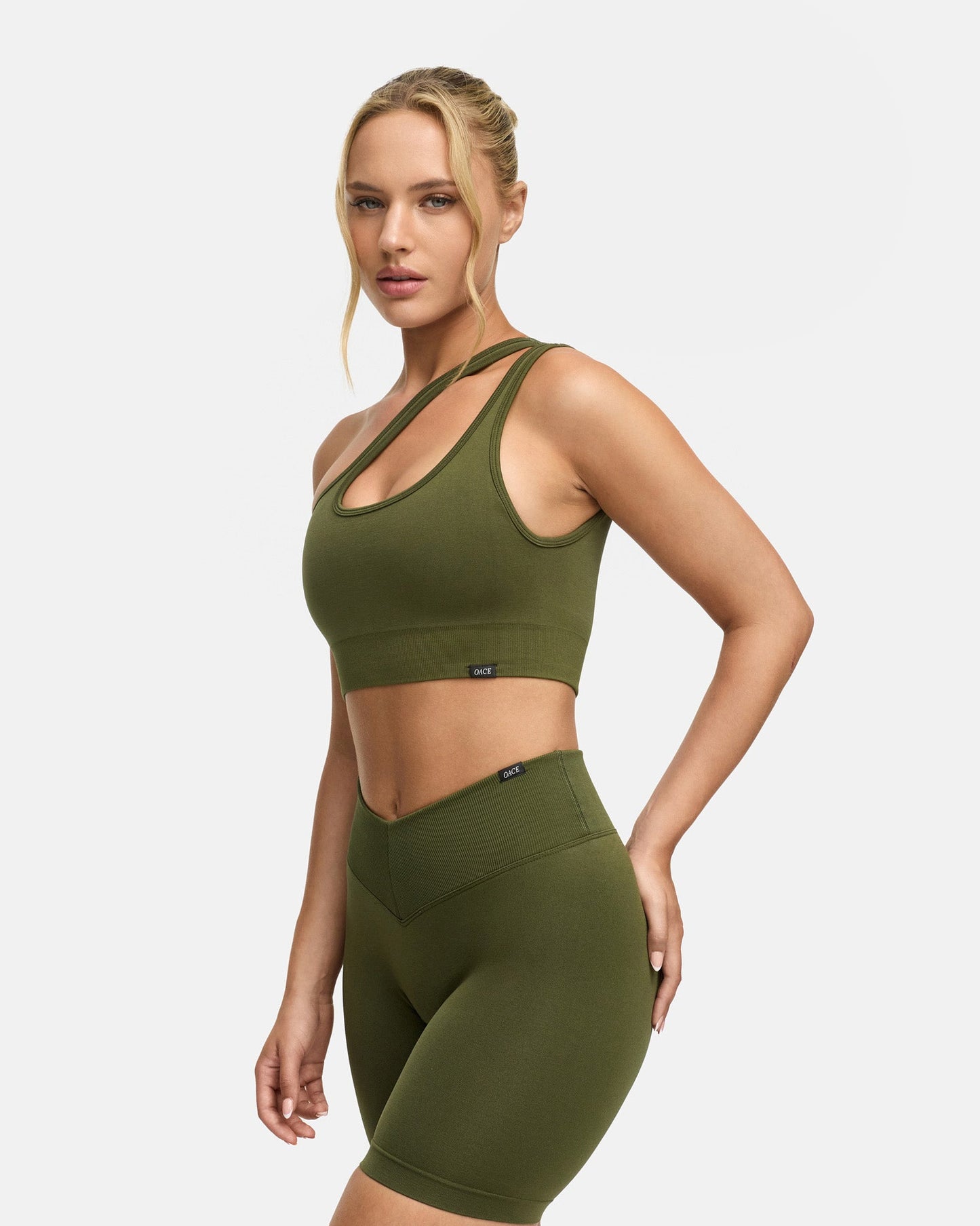 Toned One Shoulder Bra