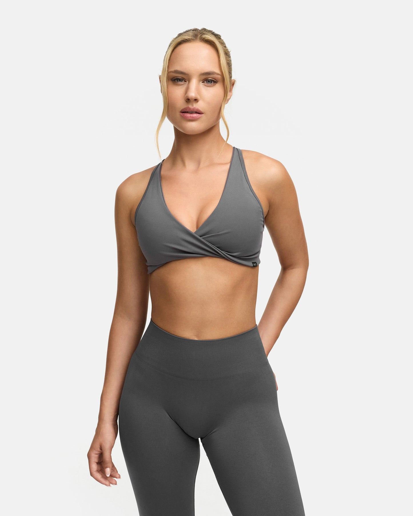 Appearance Twisted Nylon Bra