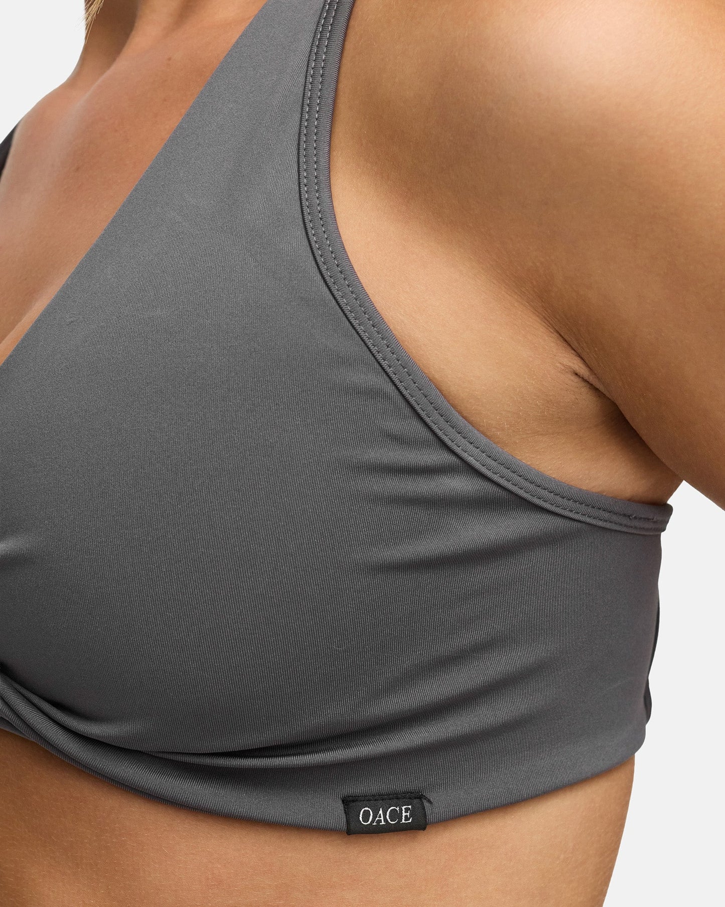 Appearance Twisted Nylon Bra