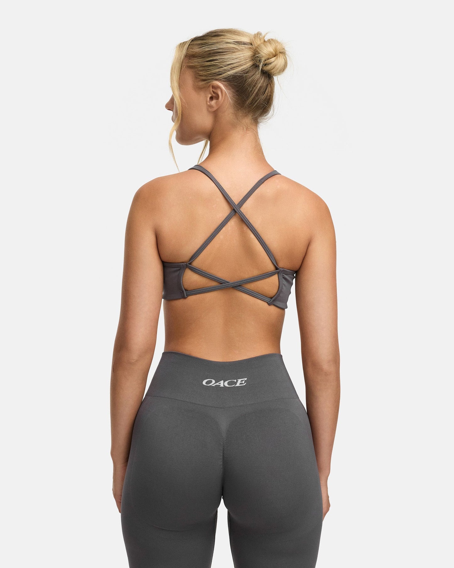 Appearance Twisted Nylon Bra