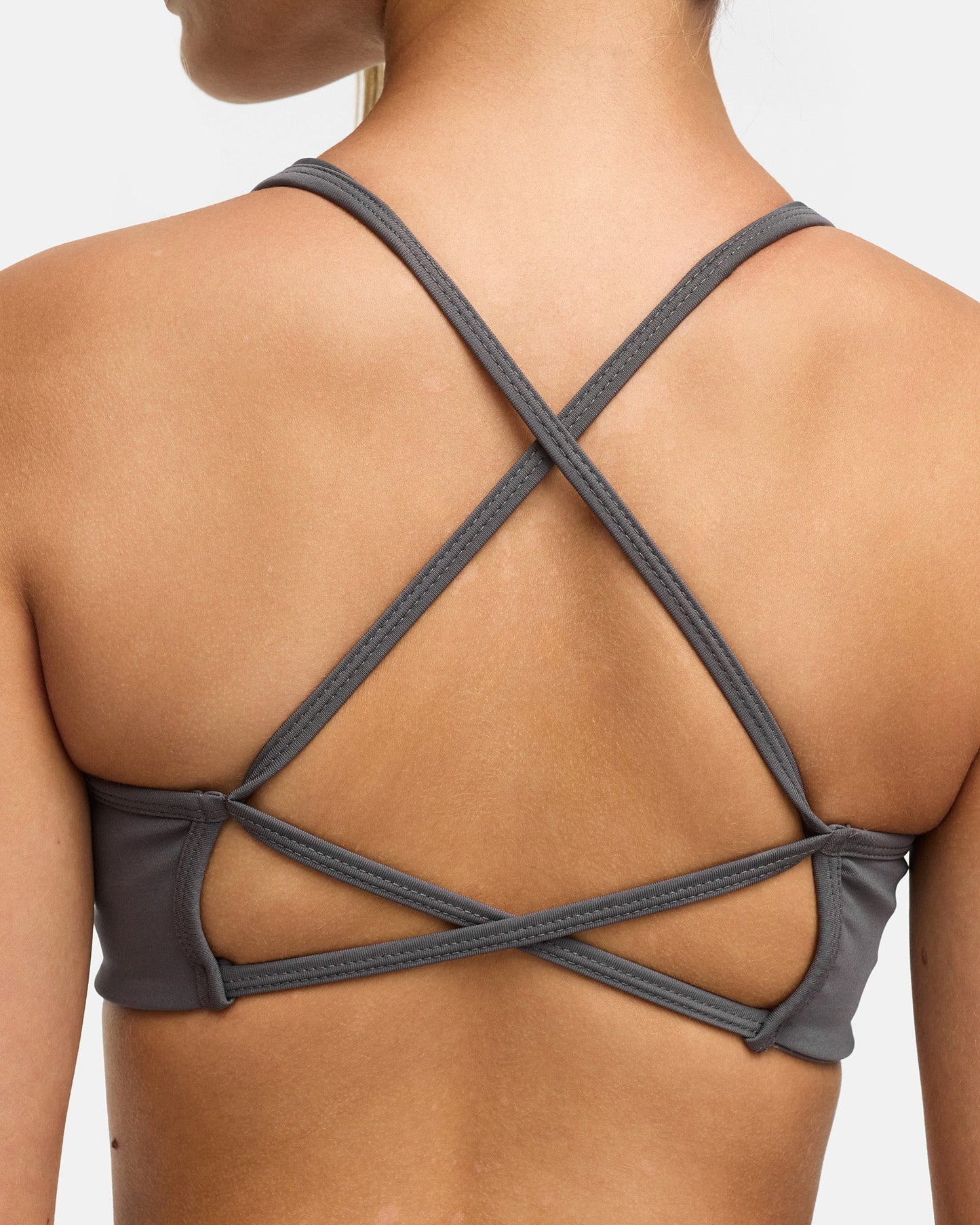 Appearance Twisted Nylon Bra