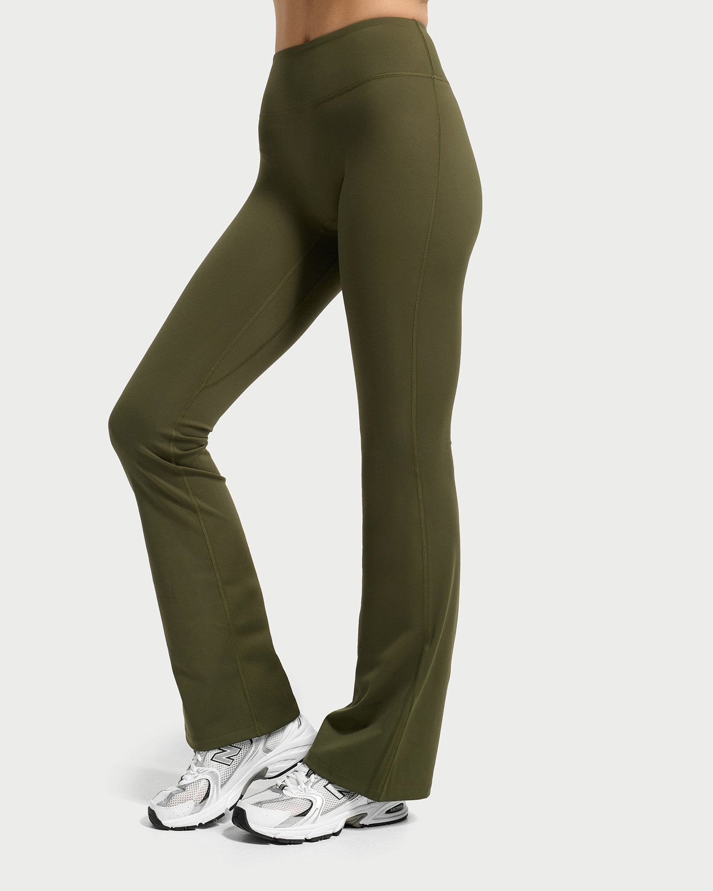 Aura Nylon Flared Leggings