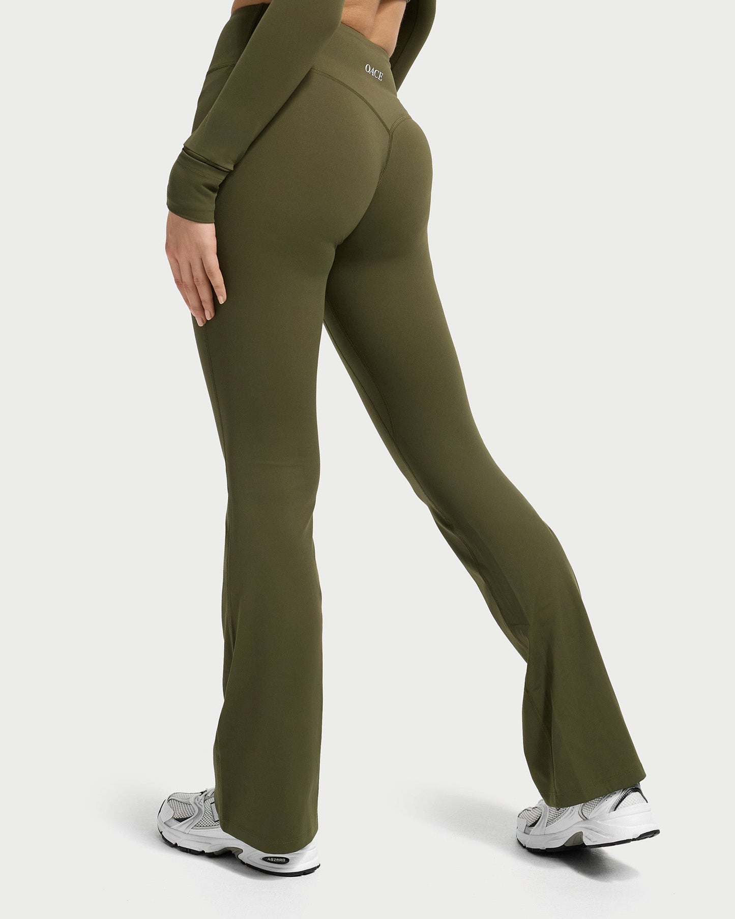 Aura Nylon Flared Leggings