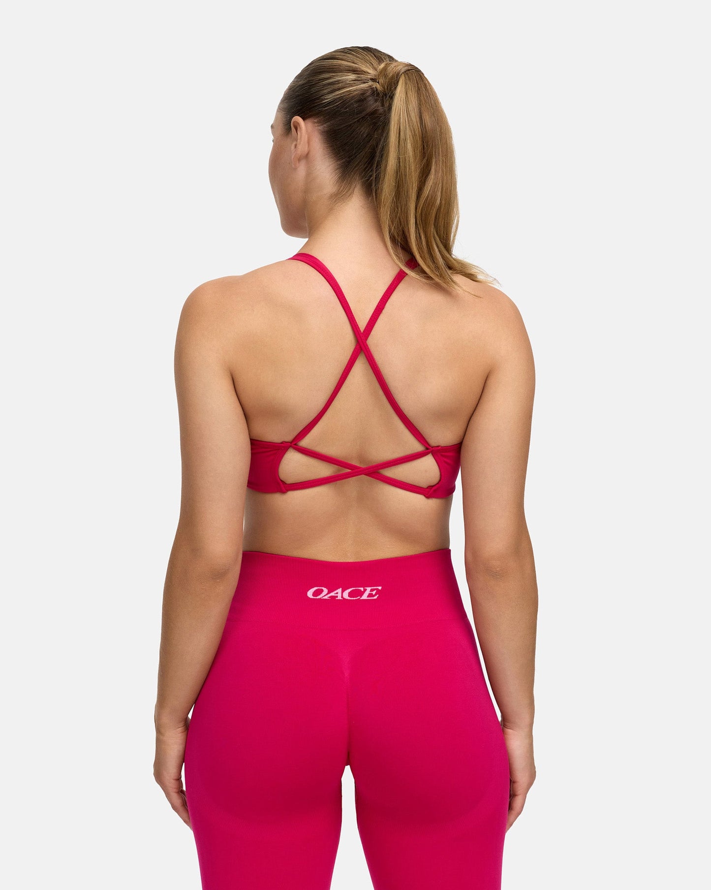 Appearance Twisted Nylon Bra