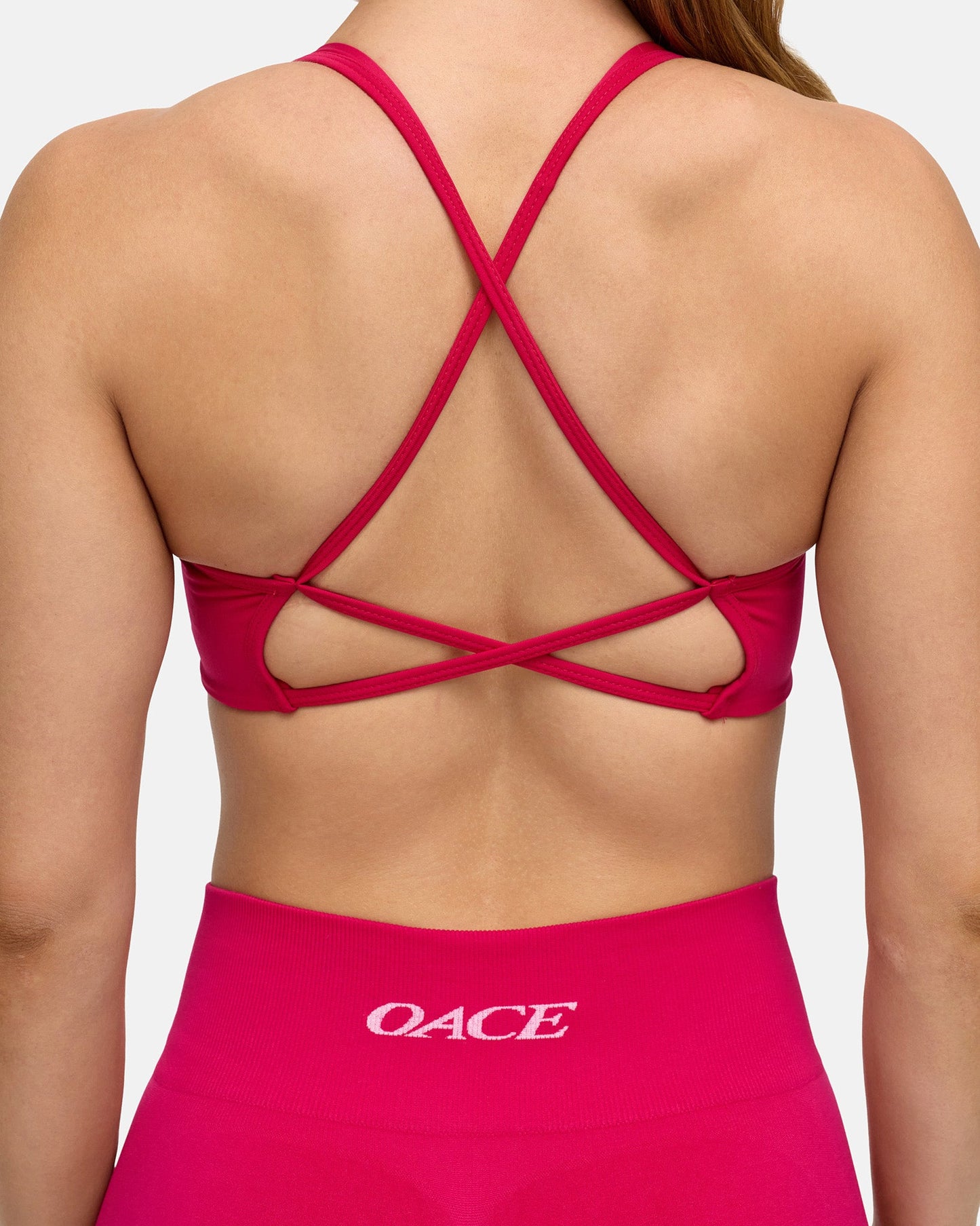 Appearance Twisted Nylon Bra