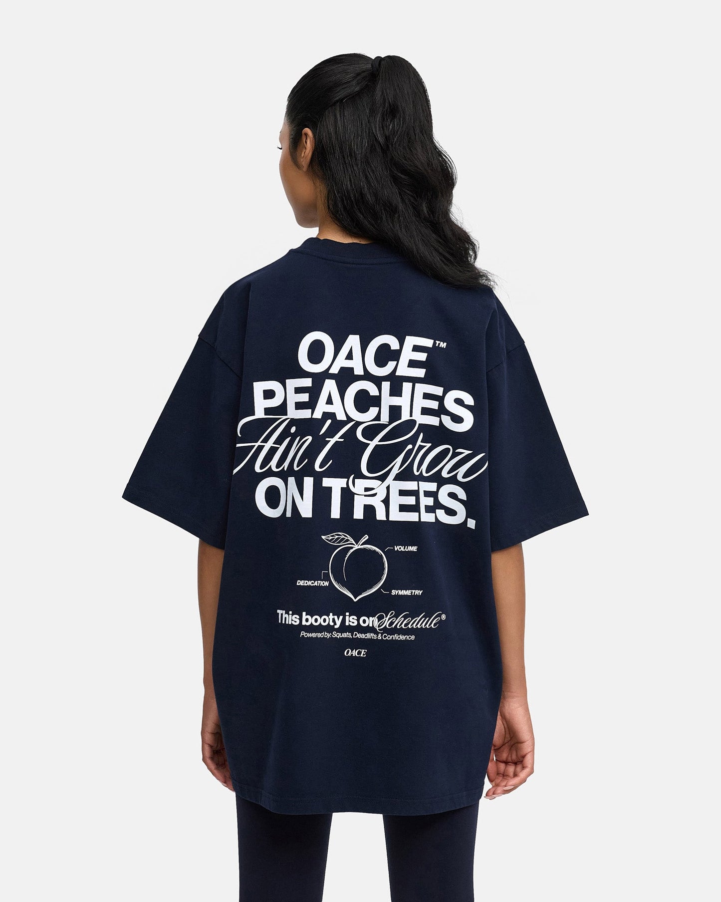 Peaches Grow Oversized T-Shirt