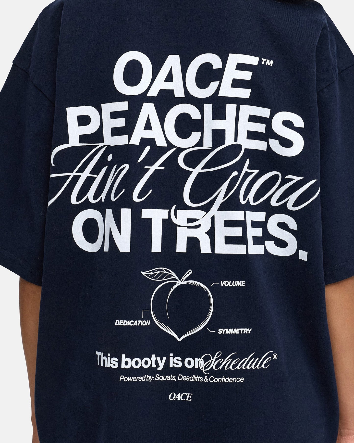 Peaches Grow Oversized T-Shirt