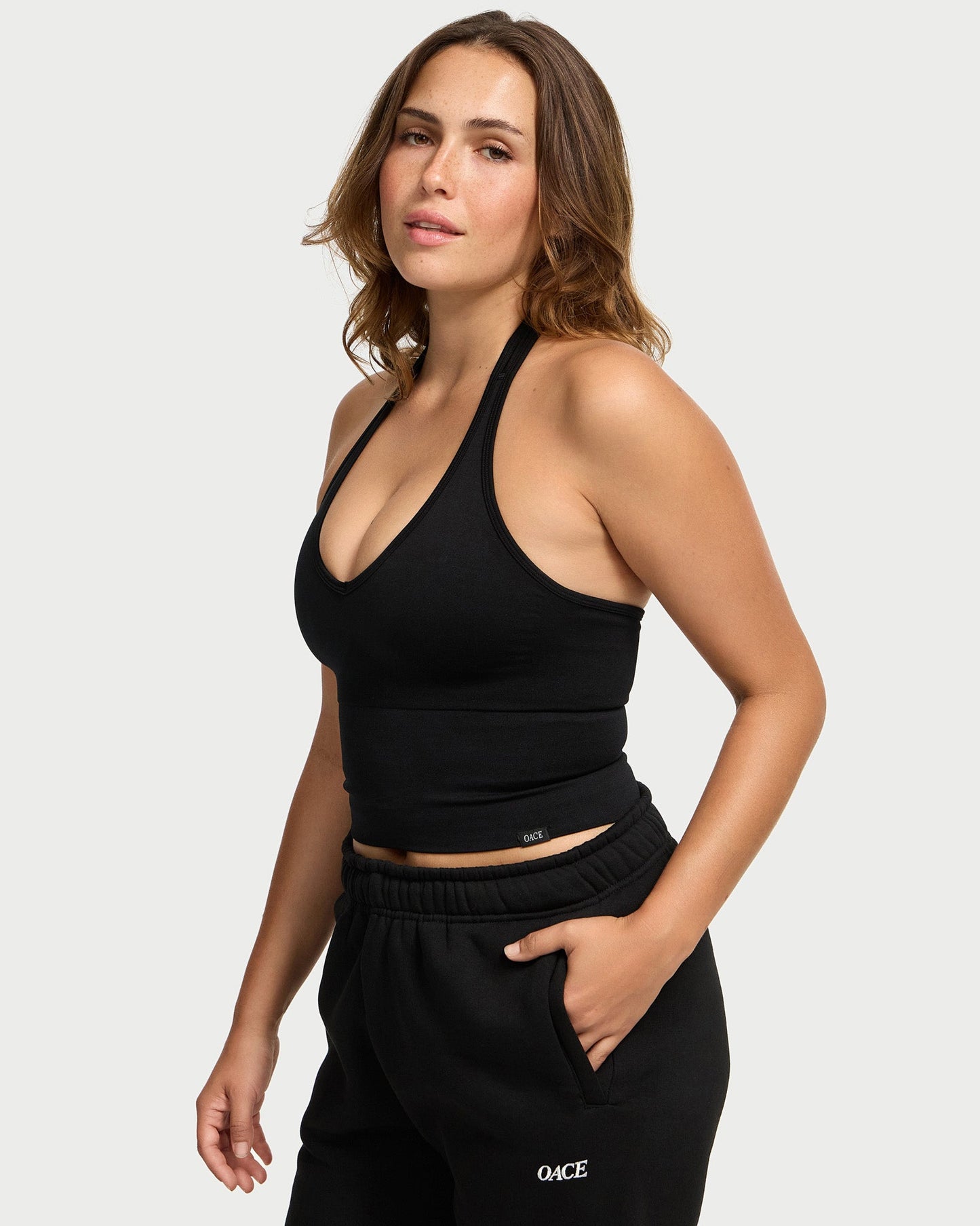 Basic Seamless Neckholder Top