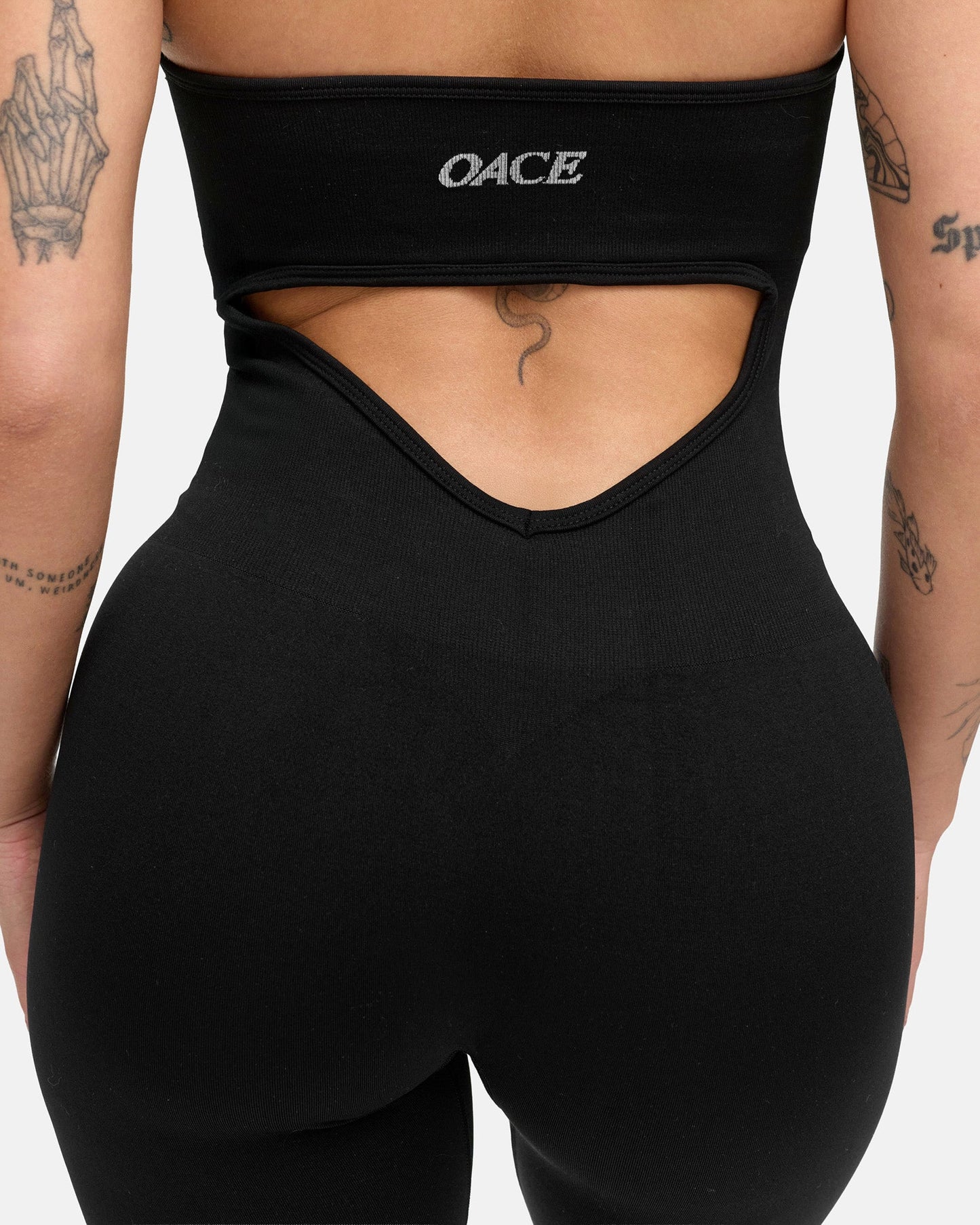 Toned Neckholder Onesie (long)